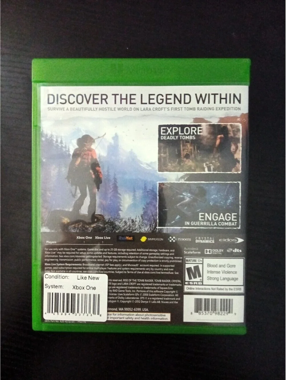 Rise Of The Tomb Raider - Microsoft Xbox One